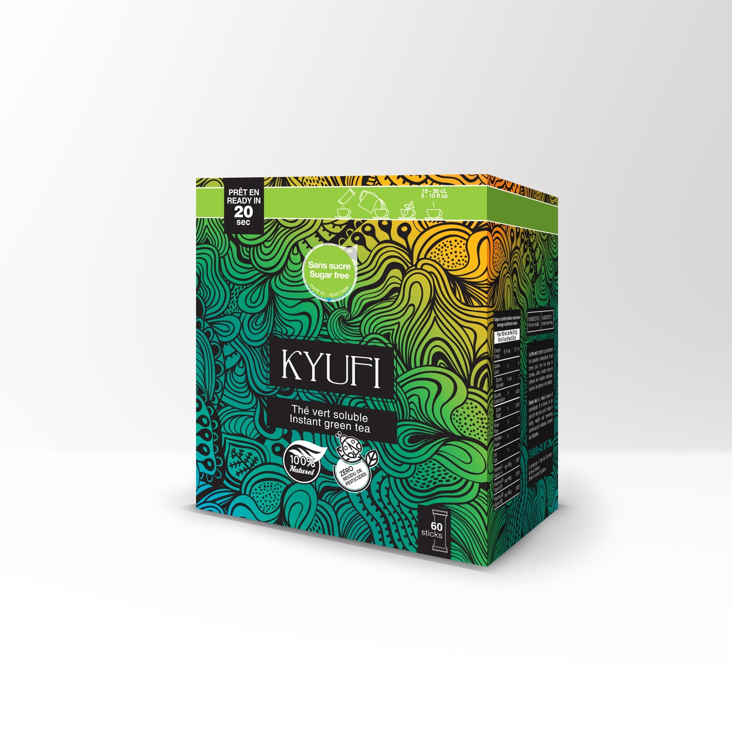 Thé Vert Instantané - Sans Sucre