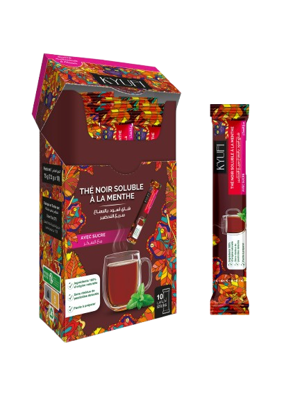 Thé Noir Instantané À La Menthe - Recette Authentique