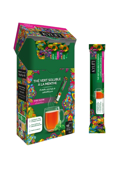 Thé Vert Instantané À La Menthe - Recette Authentique